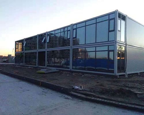 拆卸式鋼結構壓花活動房